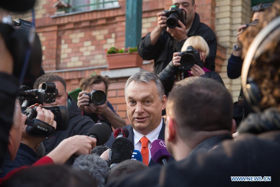 HUNGARY-BUDAPEST-PARLIAMENTARY ELECTION-VOTING