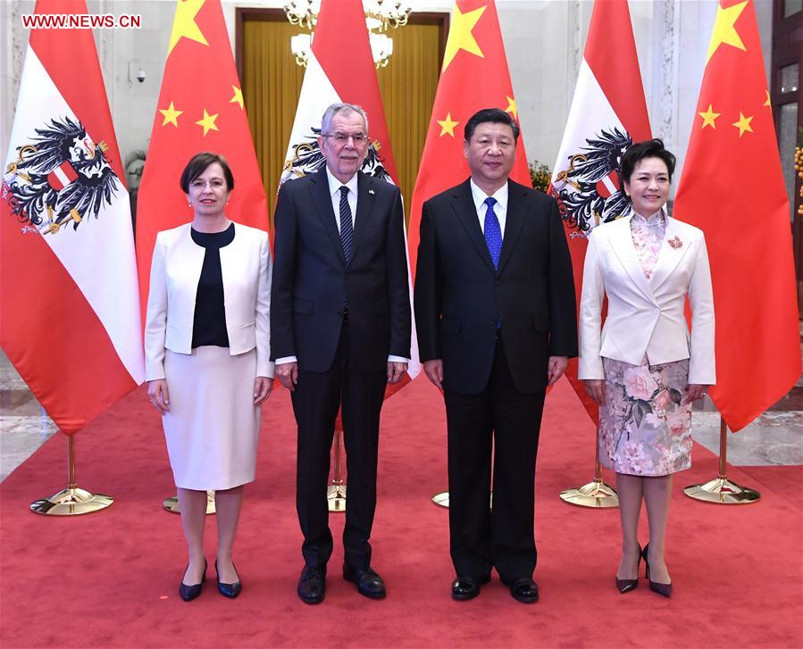 CHINA-BEIJING-XI JINPING-AUSTRIAN PRESIDENT-TALKS (CN)