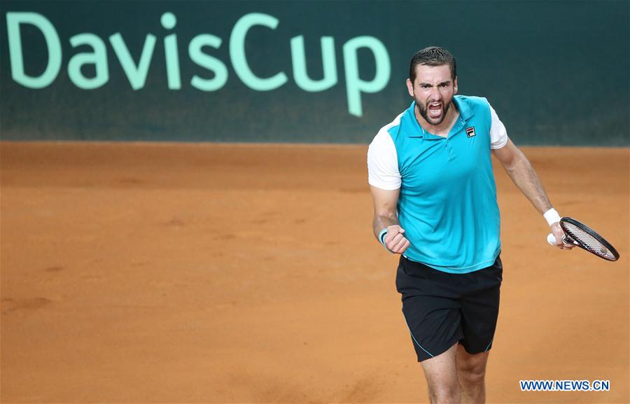 (SP)CROATIA-VARAZDIN-TENNIS-DAVIS CUP QUARTERFINAL