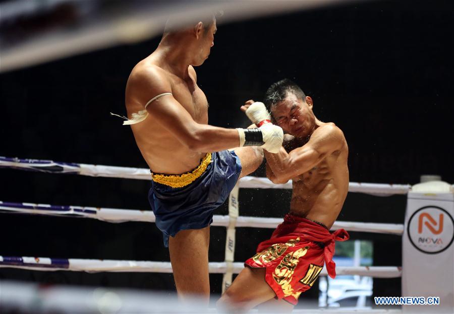 (SP)MYANMAR-YANGON-LETHWEI FIGHT