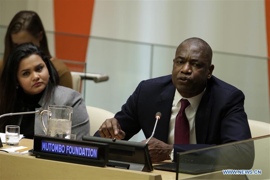 UN-HIGH-LEVEL EVENT-CRIME PREVENTION AND SUSTAINABLE DEVELOPMENT THROUGH SPORTS-DIKEMBE MUTOMBO