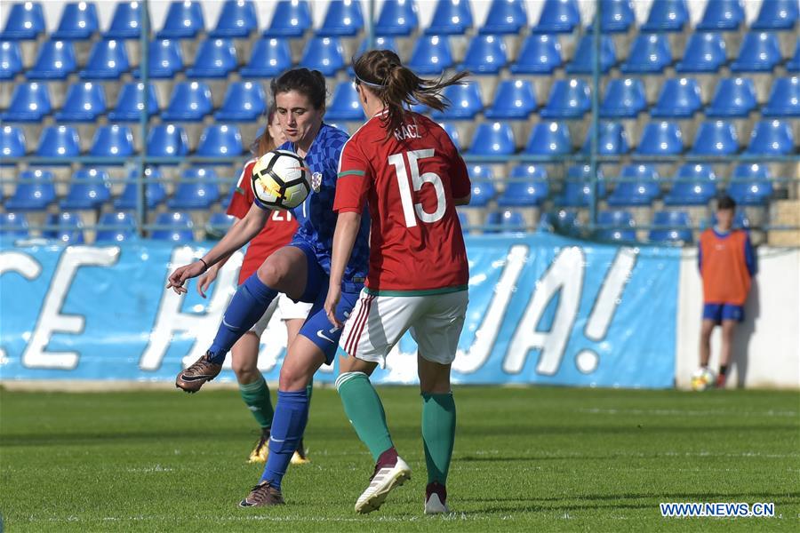 (SP)CROATIA-ZADAR-FOOTBALL-2019 FIFA WOMEN'S WORLD CUP-QUALIFIER