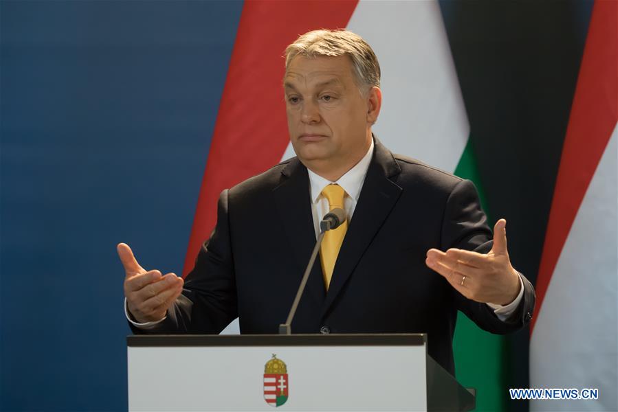 HUNGARY-BUDAPEST-PM-PRESS CONFERENCE