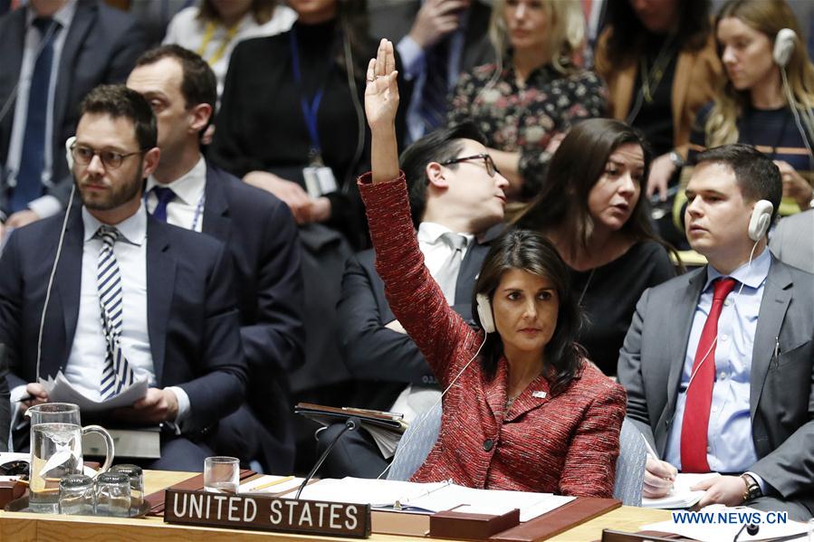 UN-SECURITY COUNCIL-SYRIA-CHEMICAL WEAPONS-RUSSIAN-DRAFTED RESOLUTION-FAILING