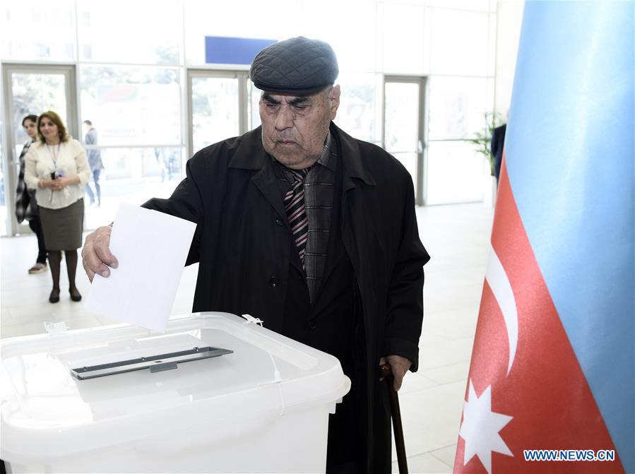 AZERBAIJAN-BAKU-PRESIDENTIAL ELECTION