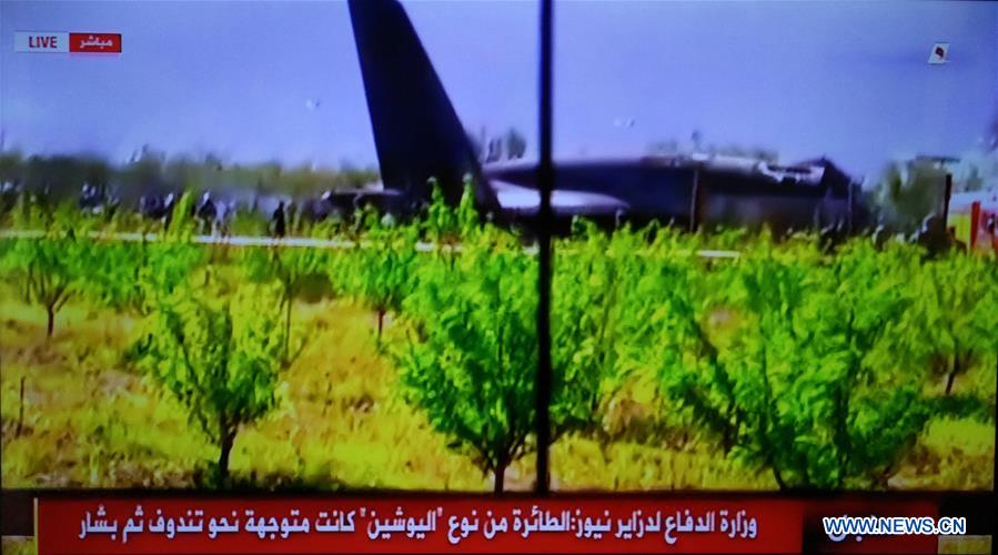 ALGERIA-BLIDA PROVINCE-MILITARY JET CRASH