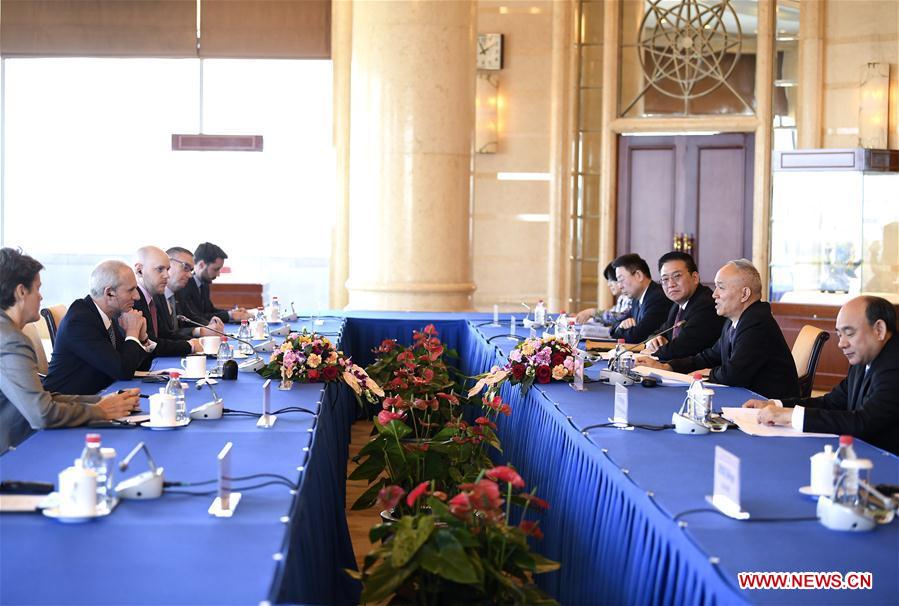 CHINA-BEIJING-CAI QI-UK-MEETING (CN)