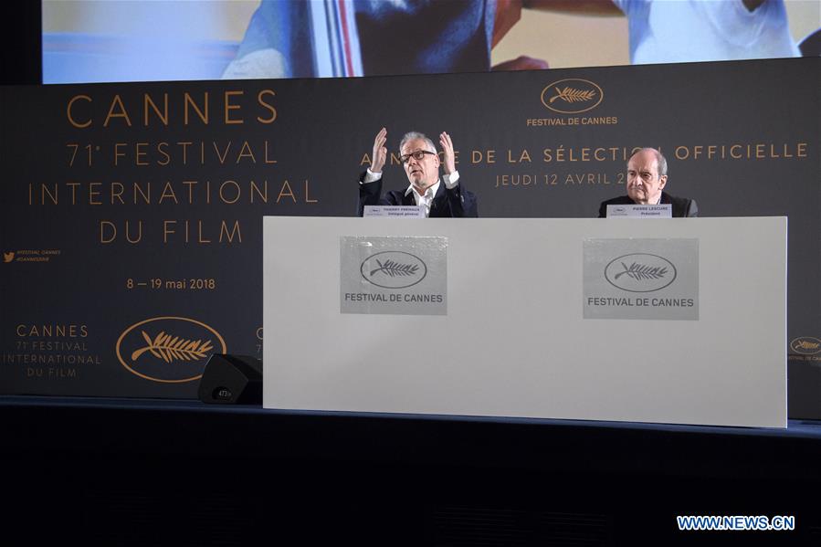 FRANCE-PARIS-71ST CANNES FILM FESTIVAL-NEWS CONFERENCE