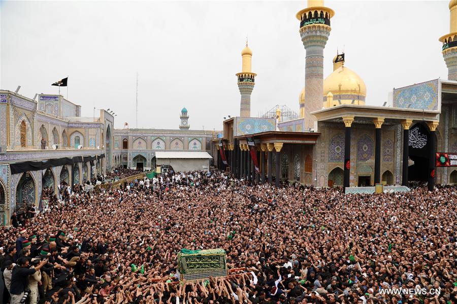 IRAQ-BAGHDAD-SHIITE MUSLIM-RITUAL