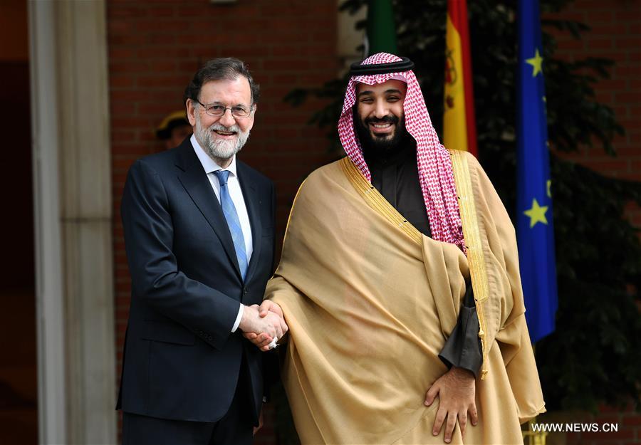 SPAIN-MADRID-SAUDI CROWN PRINCE-MEETING