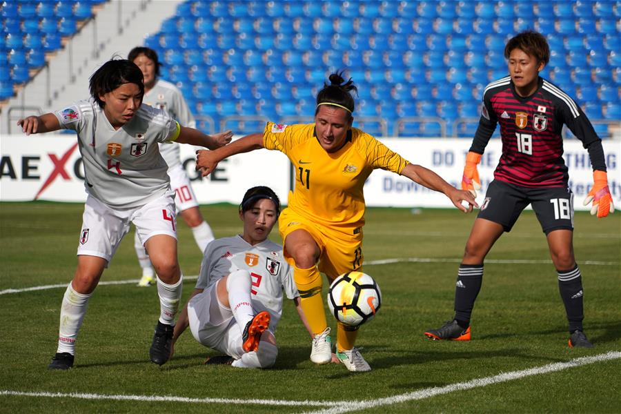(SP)JORDAN-AMMAN-2018 AFC WOMEN'S ASIAN CUP-AUSTRALIA VS JAPAN