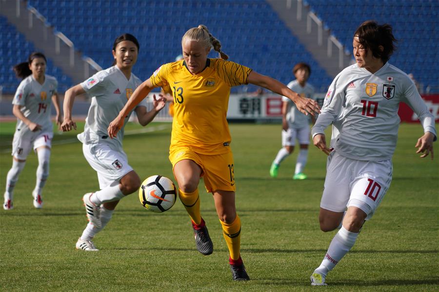 (SP)JORDAN-AMMAN-2018 AFC WOMEN'S ASIAN CUP-AUSTRALIA VS JAPAN