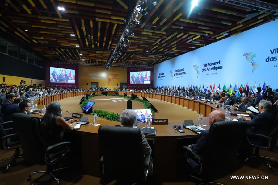 PERU-LIMA-SUMMIT OF THE AMERICANS-FIGHTING CORRUPTION