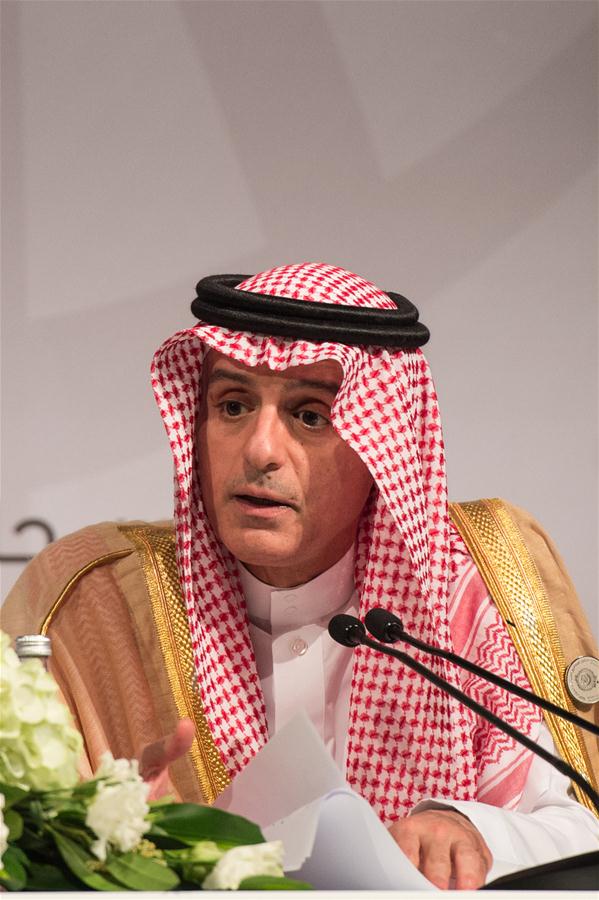 SAUDI ARABIA-DHAHRAN-THE 29TH ARAB LEAGUE SUMMIT-PRESS CONFERENCE