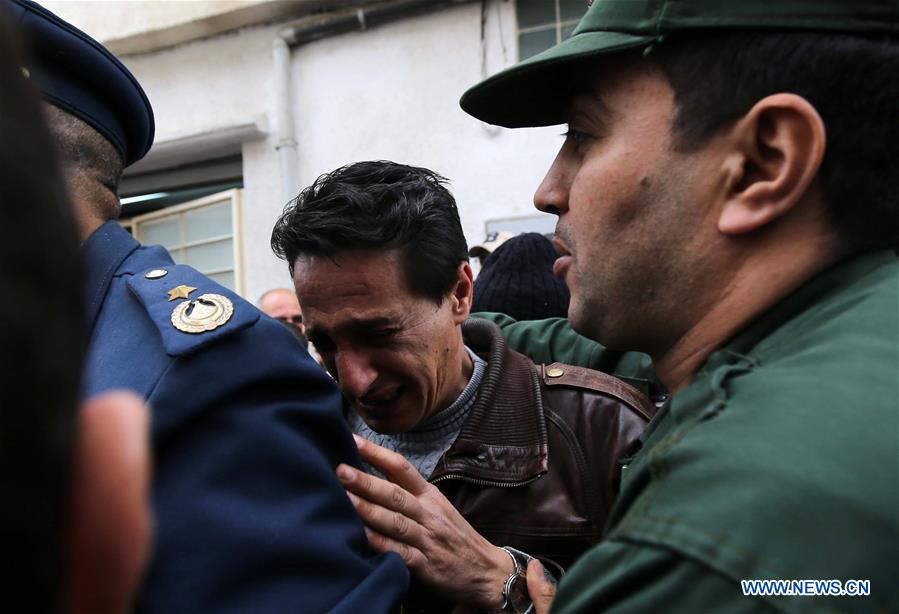 ALGERIA-ALGIERS-PLANE CRASH-PILOT-FUNERAL