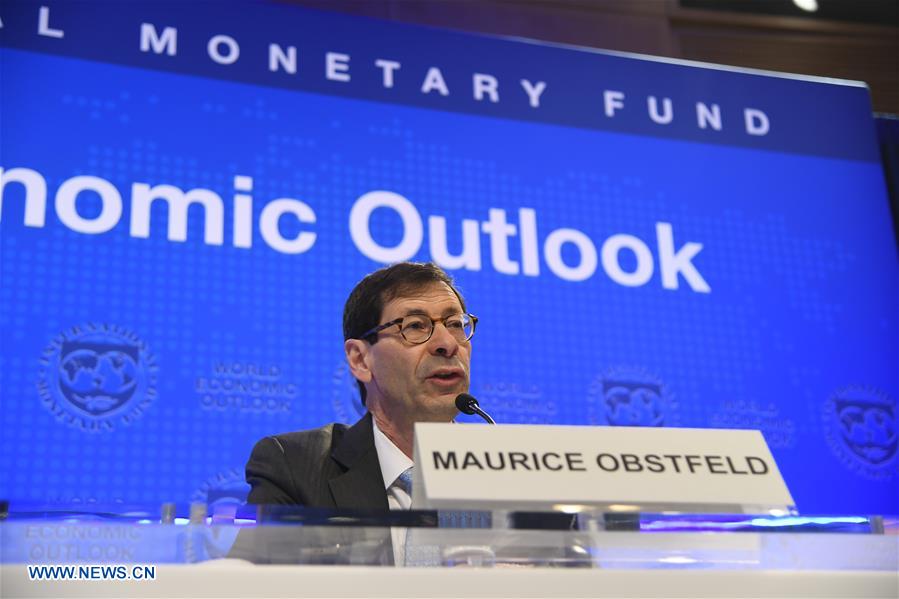 U.S.-WASHINGTON D.C.-IMF-WORLD ECONOMIC OUTLOOK