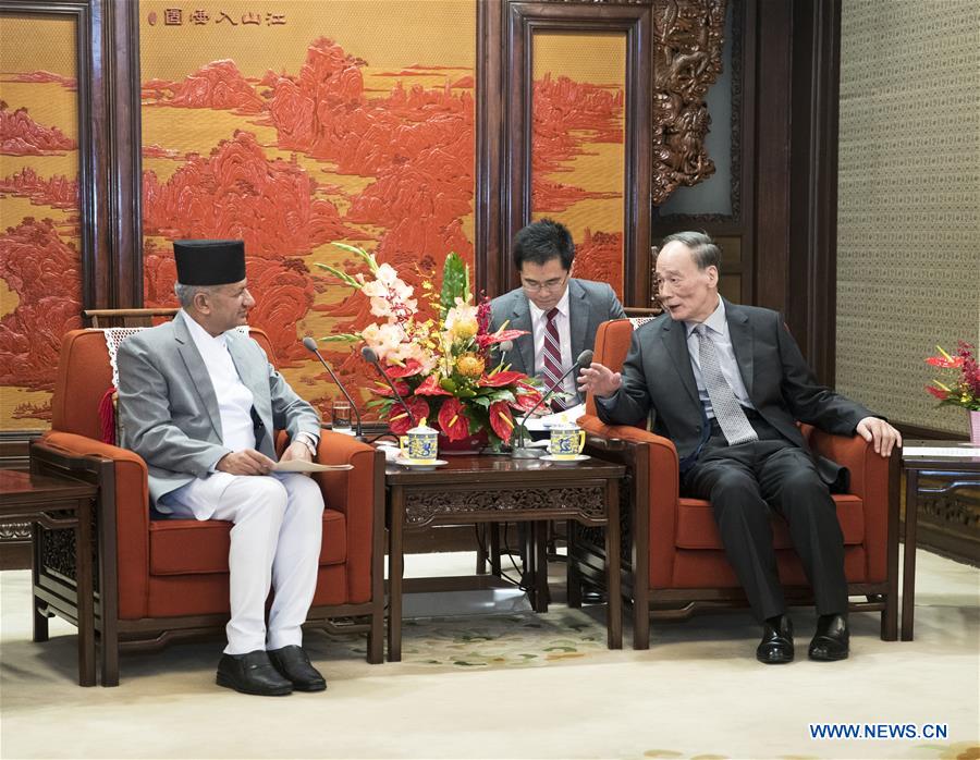 CHINA-BEIJING-WANG QISHAN-NEPAL-MEETING (CN)