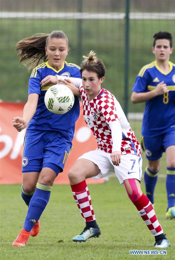 (SP)BOSNIA AND HERZEGOVINA-ZENICA-UEFA WOMEN'S U-16