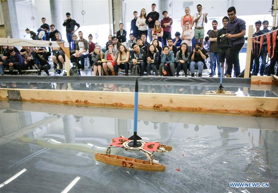 CANADA-VANCOUVER-UBC-ROCKET LANDING PLATFORM-COMPETITION