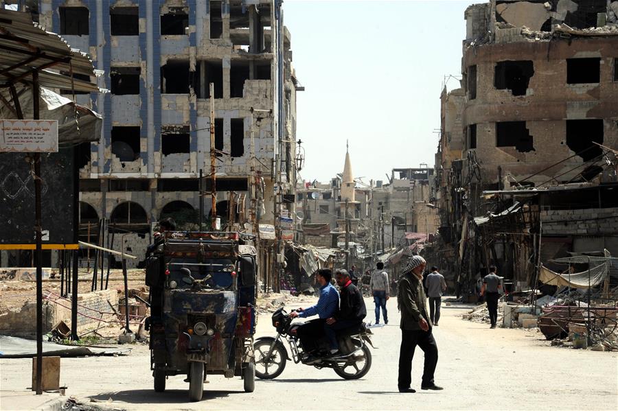 Xinhua Headlines: Shockwaves ripple through Europe when dust of Western airstrikes on Syria settles