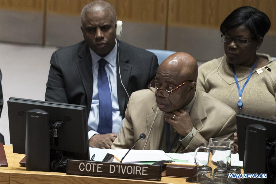 UN-SECURITY COUNCIL-COTE D'VOIRE-AMBASSADOR-DEATH