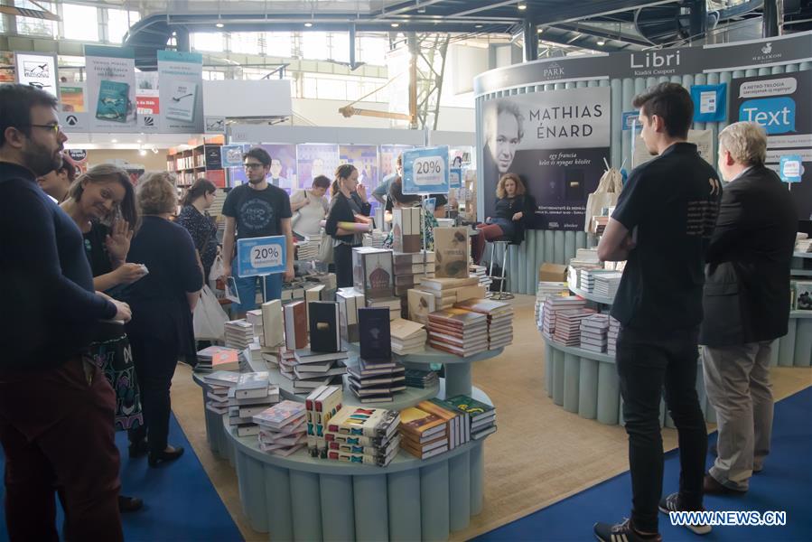 HUNGARY-BUDAPEST-INTERNATIONAL BOOK FESTIVAL