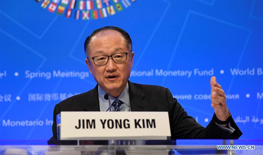 U.S.-WASHINGTON D.C.-IMF-WORLD BANK-PRESS CONFERENCE-JIM YONG KIM