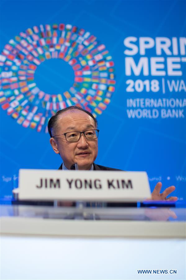 U.S.-WASHINGTON D.C.-IMF-WORLD BANK-PRESS CONFERENCE-JIM YONG KIM