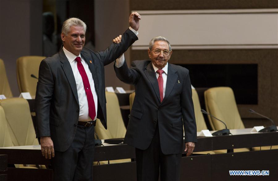 Miguel Diaz-Canel elected as Cuba's new president, vows continuity of socialism 