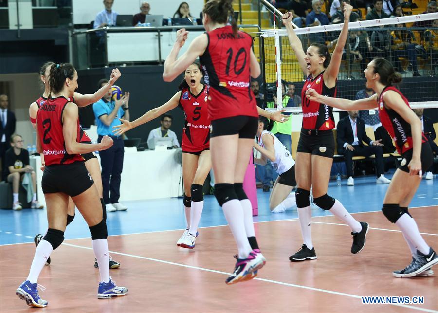 (SP)TURKEY-ISTANBUL-VOLLEYBALL-TURKISH WOMEN LEAGUE-FINAL