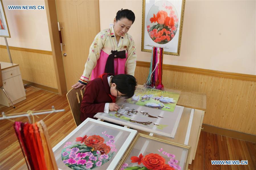 DPRK-PYONGYANG-MANGYONGDAE SCHOOLCHILDREN'S PALACE