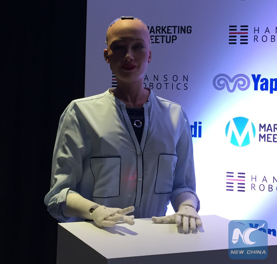 Feature: "No one will steal your job": Robot Sophia - | English.news .cn