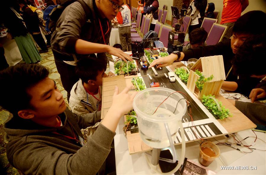 INDONESIA-SOUTH TANGERANG-YOUTH-ROBOTIC COMPETITION