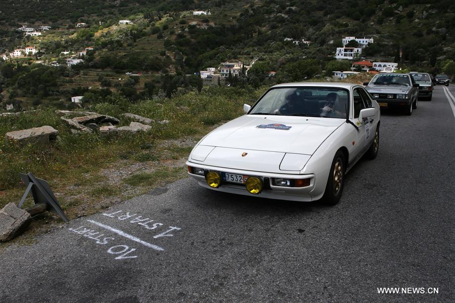 GREECE-ANDROS-CLASSIC CAR RALLY