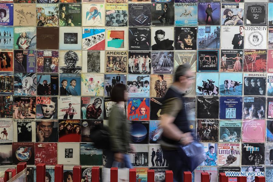 In pics oldest record stores in Athens, Greece Xinhua English.news.cn