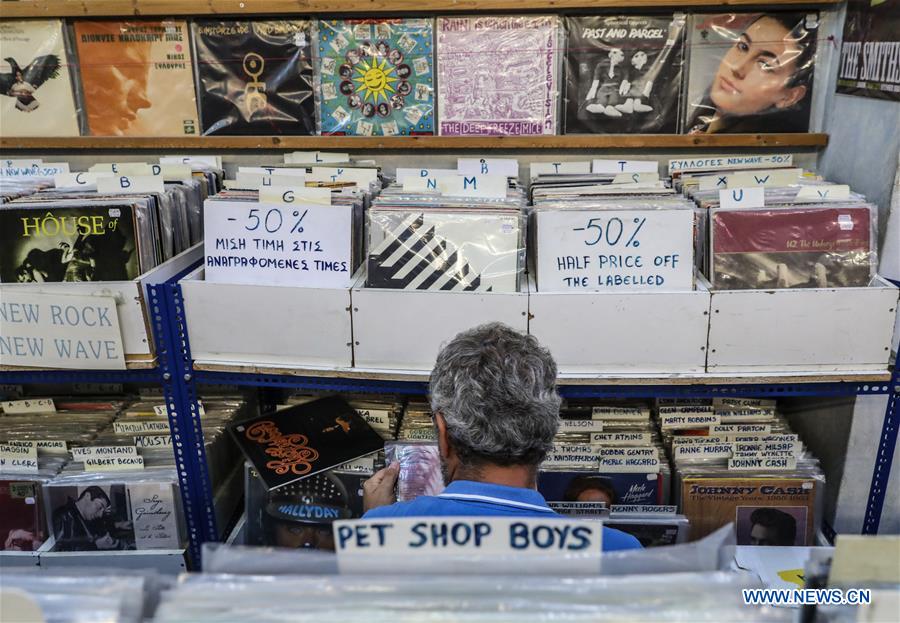 GREECE-ATHENS-OLD RECORD STORES