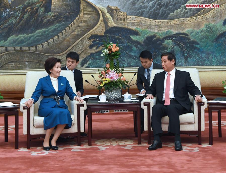 CHINA-BEIJING-LI ZHANSHU-KAZAKHSTAN-MEETING (CN)