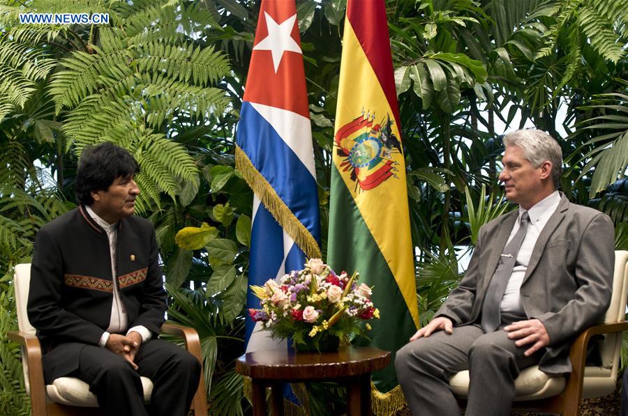 CUBA-HAVANA-BOLIVIAN PRESIDENT-VISIT