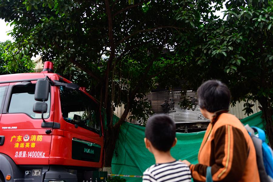 CHINA-GUANGDONG-KTV BAR-FIRE (CN)