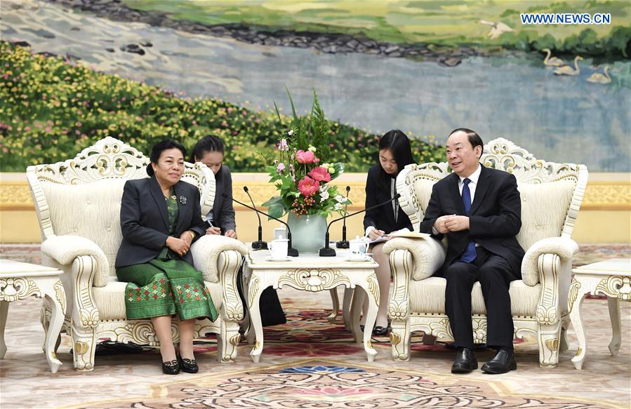 CHINA-BEIJING-HUANG KUNMING-LAOS-MEETING(CN)