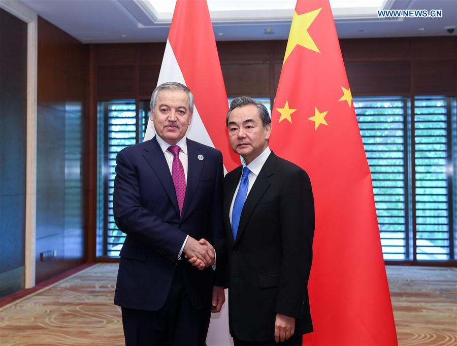 CHINA-BEIJING-WANG YI-TAJIK FM-TALKS(CN)