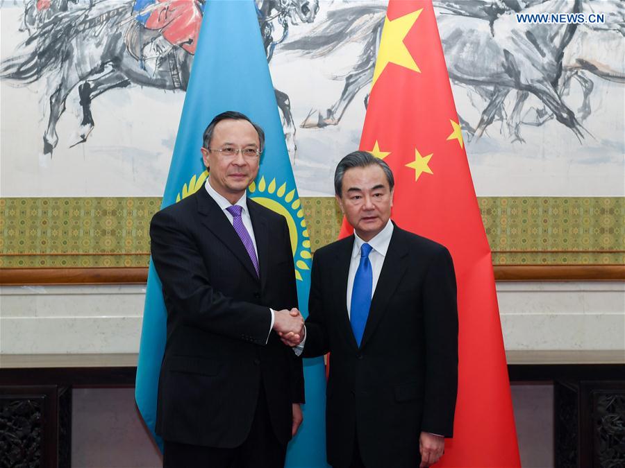 CHINA-BEIJING-WANG YI-KAZAKH FM-TALKS(CN)