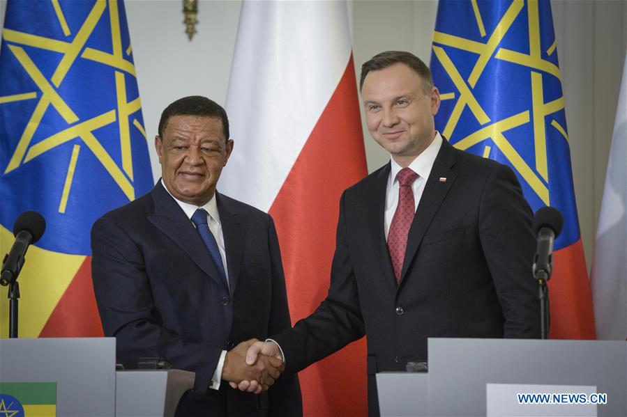 POLAND-WARSAW-ETHIOPIA-VISIT