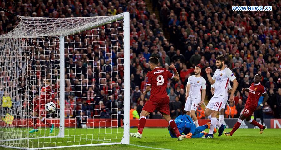 Liverpol FC beats AS Roma 5-2 in UEFA Champions League Semifinals