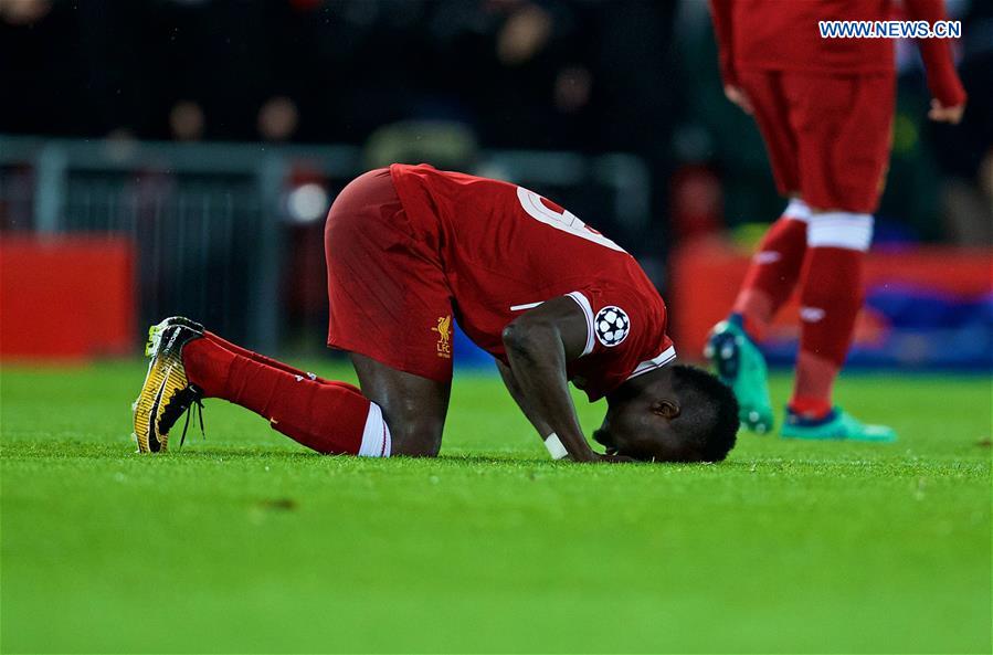 (SP)BRITAIN-LIVERPOOL-SOCCER-UEFA-CHAMPIONS LEAGUE-LIVERPOOL VS ROMA