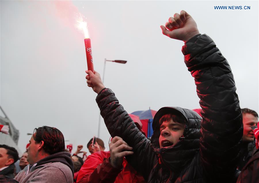 (SP)BRITAIN-LIVERPOOL-SOCCER-UEFA-CHAMPIONS LEAGUE-LIVERPOOL VS ROMA