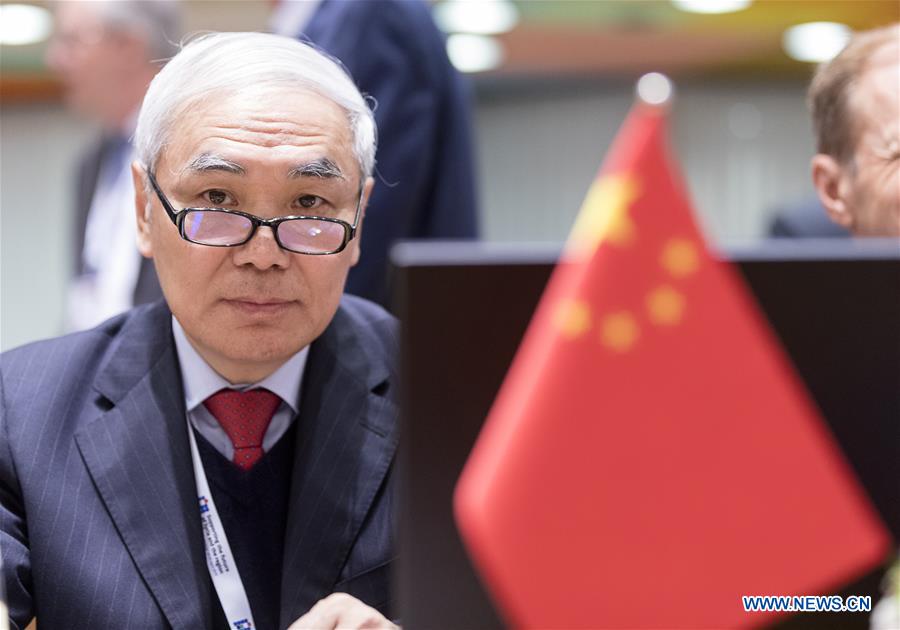 BELGIUM-BRUSSELS-EU-SYRIA-CONFERENCE