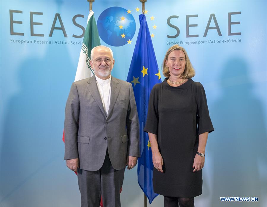 BELGIUM-BRUSSELS-EU-SYRIA-MOGHERINI-MEETING