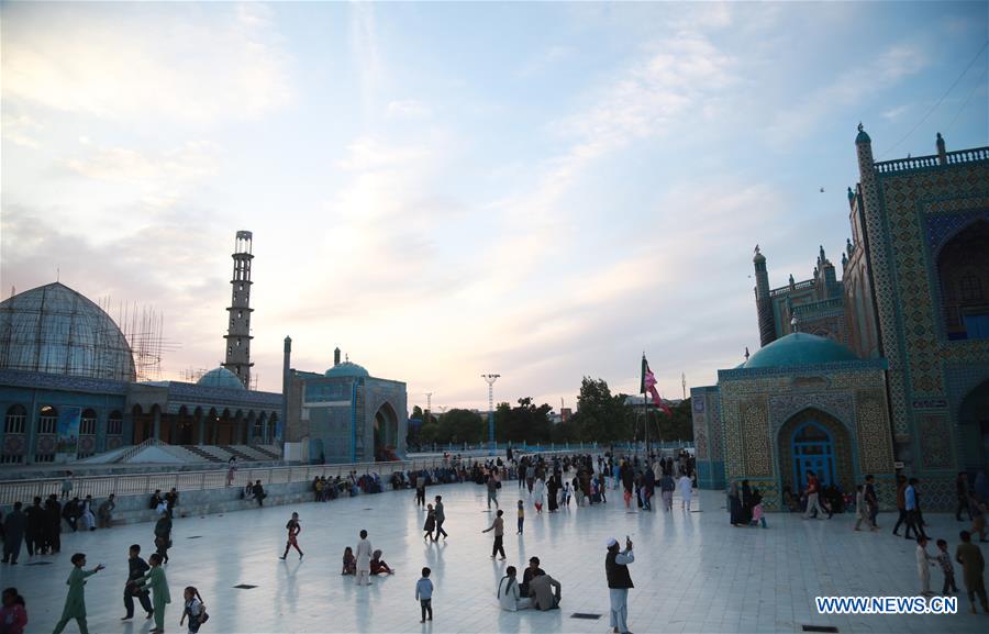 AFGHANISTAN-BALKH-BLUE MOSQUE