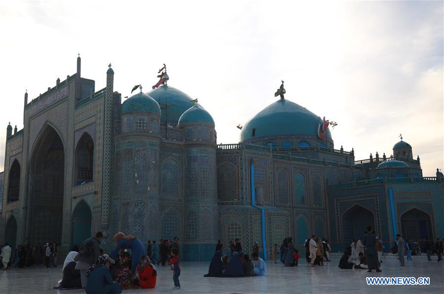 AFGHANISTAN-BALKH-BLUE MOSQUE